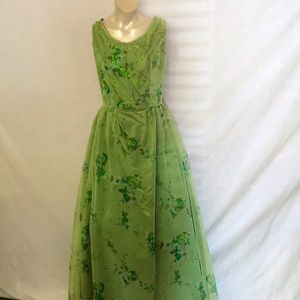 Vintage 1960’s Handmade Formal Dress